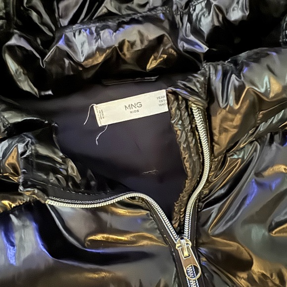 Mango girls metallic puffer - Picture 3 of 3